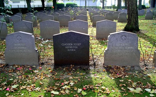 Ansicht der Kriegsgräberstätte Assevent