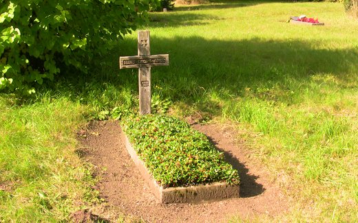 Ansicht der Kriegsgräberstätte Angermünde-Steinhöfel