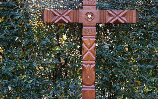 Ansicht der Kriegsgräberstätte Nagykanizsa