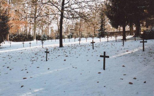 Ansicht der Kriegsgräberstätte Ansbach