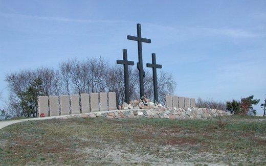 Ansicht der Kriegsgräberstätte Baltijsk