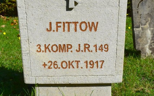 Ansicht der Kriegsgräberstätte Saarlouis-Garnisonsfriedhof