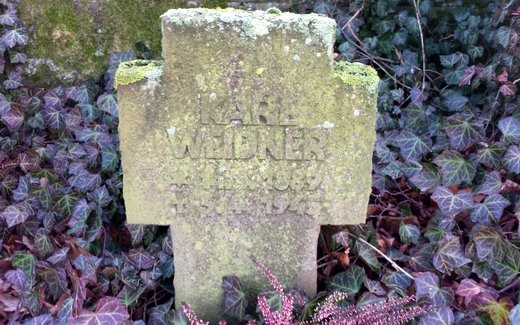 Ansicht der Kriegsgräberstätte Bad Münder - Flegessen, Gemeindefriedhof