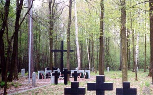 Ansicht der Kriegsgräberstätte Tambow-Rada