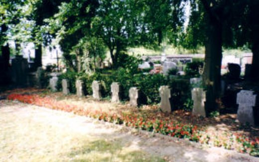 Ansicht der Kriegsgräberstätte Aachen-Kornelimünster-Kriegsgräberstätte