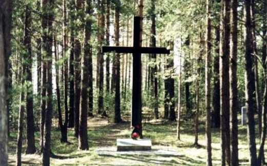 Ansicht der Kriegsgräberstätte Taliza