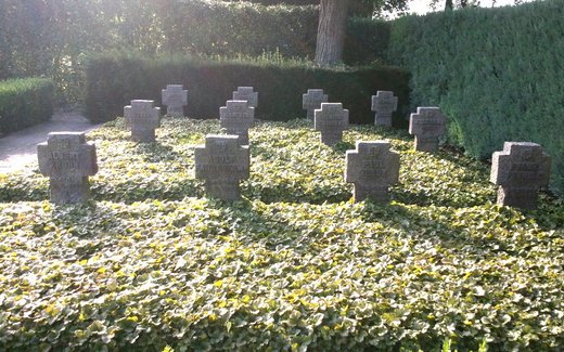 Ansicht der Kriegsgräberstätte Bad Bentheim -  Gildehaus, Ev. - luth. Friedhof