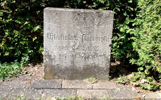 Ansicht der Kriegsgräberstätte Bad Gandersheim, Salzbergfriedhof