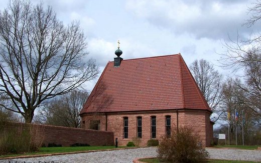 Ansicht der Kriegsgräberstätte Andilly