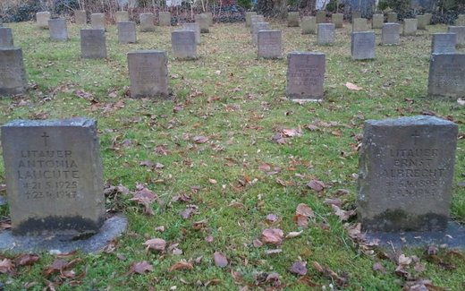 Ansicht der Kriegsgräberstätte Bad Münder - Stadtfriedhof