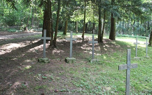 Ansicht der Kriegsgräberstätte Bad Kissingen, Efdh.