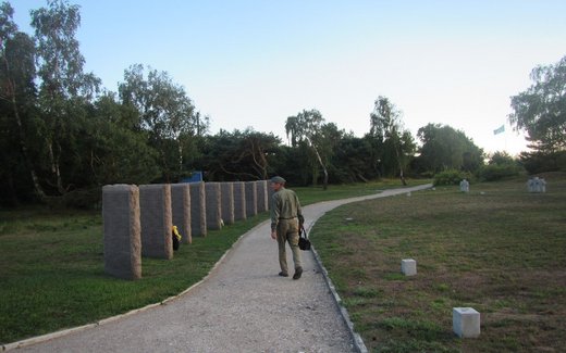 Ansicht der Kriegsgräberstätte Baltijsk