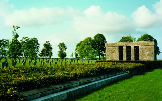 Ansicht der Kriegsgräberstätte Maissemy