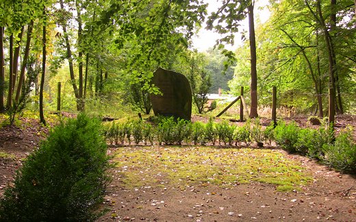 Ansicht der Kriegsgräberstätte Angermünde-Steinhöfel/Neuhaus