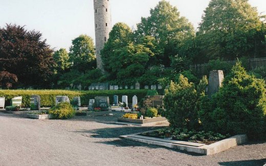 Ansicht der Kriegsgräberstätte Bad Neustadt/Saale