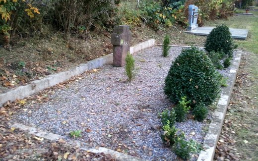 Ansicht der Kriegsgräberstätte Bad Grund, Ev. Friedhof (Bergfriedhof)