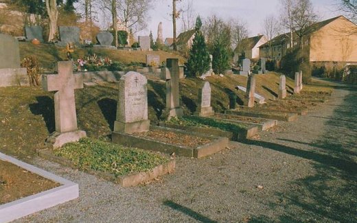 Ansicht der Kriegsgräberstätte Mainleus