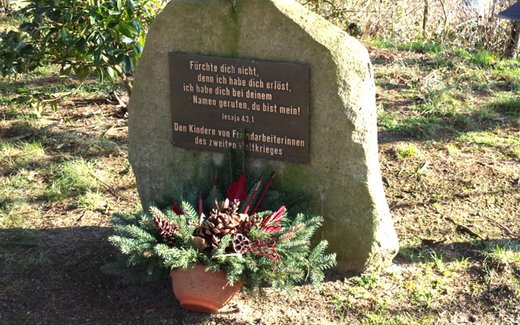 Ansicht der Kriegsgräberstätte Dahlenburg, Neuer Ev.- luth. Friedhof