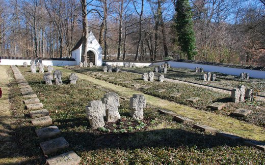 Ansicht der Kriegsgräberstätte Badenweiler