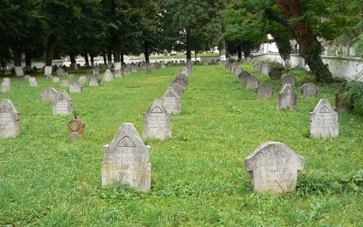 Ansicht der Kriegsgräberstätte Brasov