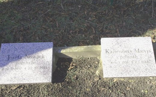 Ansicht der Kriegsgräberstätte Beierstedt, Gemeindefriedhof