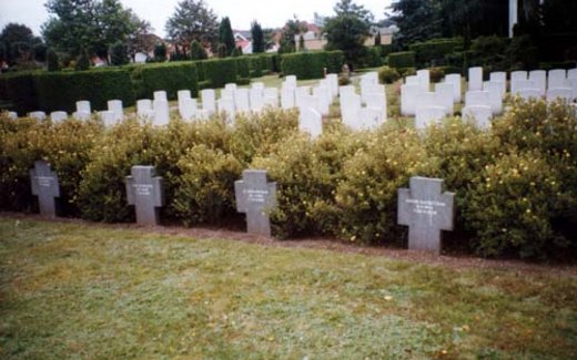 Ansicht der Kriegsgräberstätte Aabenraa