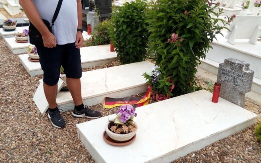 Ansicht der Kriegsgräberstätte Aljezur