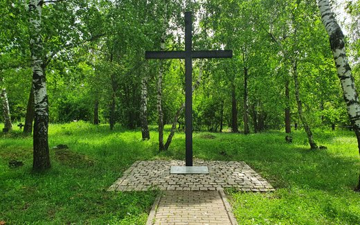 Ansicht der Kriegsgräberstätte Arsk