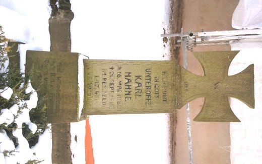 Ansicht der Kriegsgräberstätte Alfeld/Leine-Sack