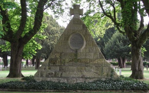 Ansicht der Kriegsgräberstätte Quesnoy-sur-Deûle