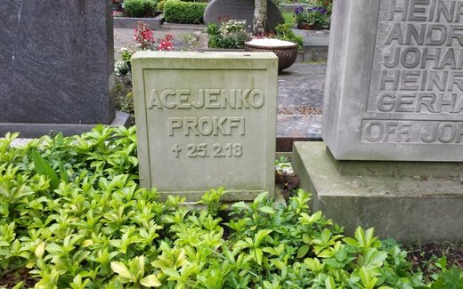 Ansicht der Kriegsgräberstätte Bad Zwischenahn, Alter Ev.- luth. Friedhof