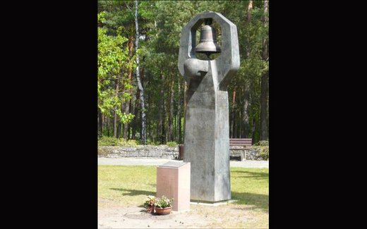 Ansicht der Kriegsgräberstätte Halbe