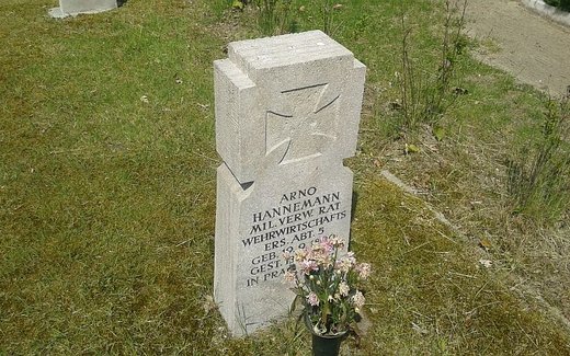 Ansicht der Kriegsgräberstätte Beeskow