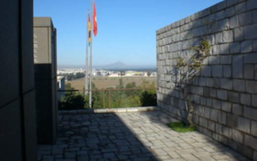 Ansicht der Kriegsgräberstätte Bordj-Cedria