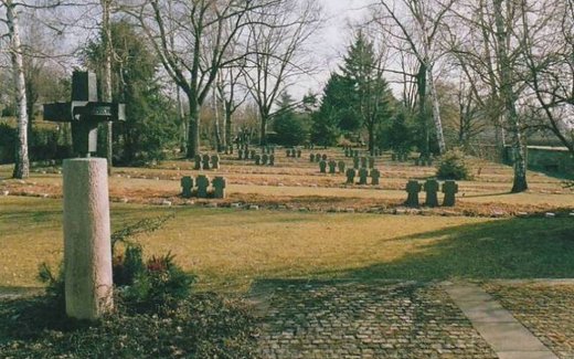 Ansicht der Kriegsgräberstätte Bayreuth, St. Georgen