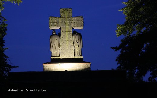 Ansicht der Kriegsgräberstätte Lommel