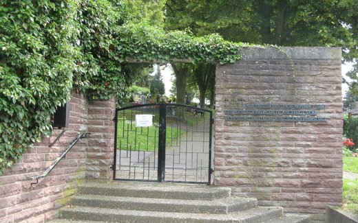 Ansicht der Kriegsgräberstätte Bad Salzschlirf,Gemeindefriedhof