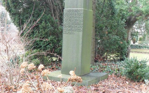 Ansicht der Kriegsgräberstätte Bautzen, Taucherfriedhof