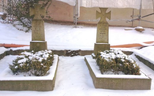 Ansicht der Kriegsgräberstätte Alfeld/Leine-Sack