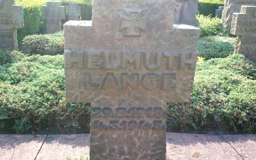 Ansicht der Kriegsgräberstätte Bad Bentheim, Ev.- ref. Friedhof