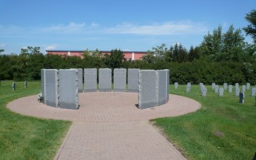 Ansicht der Kriegsgräberstätte Székesfehérvár