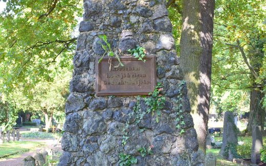 Ansicht der Kriegsgräberstätte Saarlouis-Garnisonsfriedhof