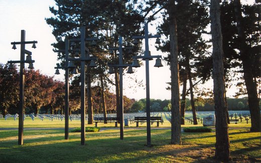 Ansicht der Kriegsgräberstätte Ysselsteyn