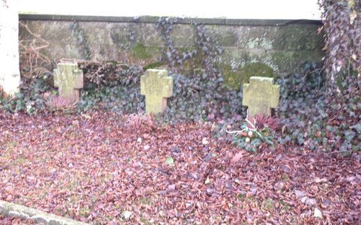 Ansicht der Kriegsgräberstätte Bad Münder - Flegessen, Gemeindefriedhof