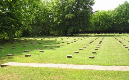 Ansicht der Kriegsgräberstätte Beauvais