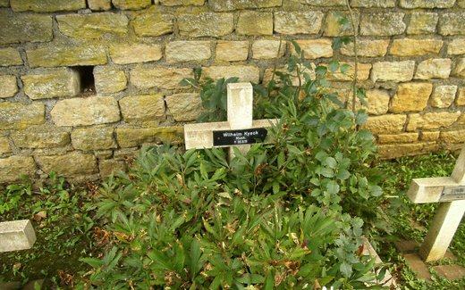 Ansicht der Kriegsgräberstätte Algrange