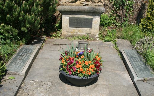 Ansicht der Kriegsgräberstätte Ebermannstadt