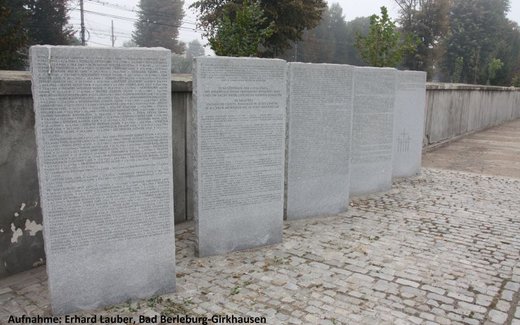 Ansicht der Kriegsgräberstätte Galati