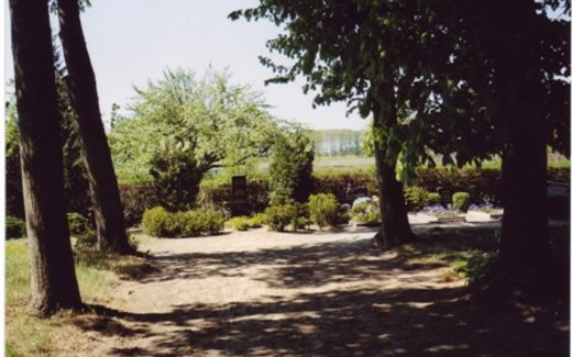 Ansicht der Kriegsgräberstätte Wachow