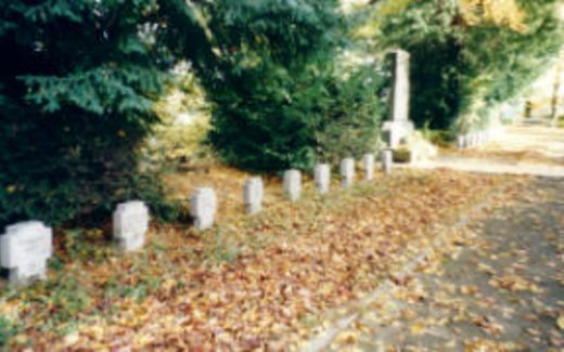 Ansicht der Kriegsgräberstätte Bergheim-Fliesteden